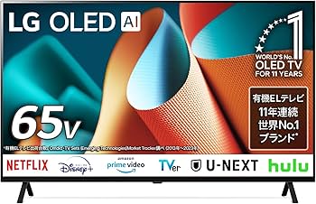 Amazon | LG 有機EL テレビ 65型 4Kチューナー内蔵 OLED65B4EJA